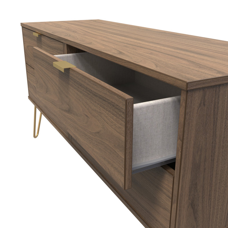 Bisceglia 115 cm W Chest of 4 Drawers