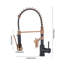 Dual Spout Swivel Kitchen Faucet with LED Light
