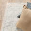 Tapis beige / gris tissé à la main Hadden-1247195918