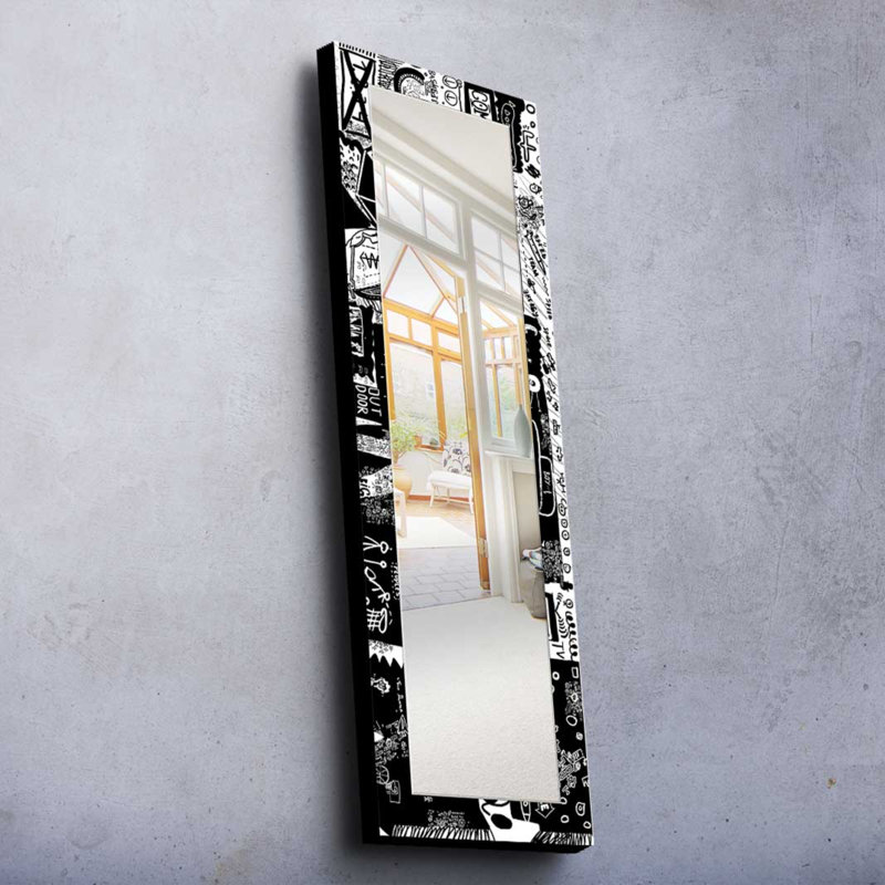Miroir pleine grandeur Sequeira, Doodle urbain