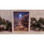 Boîte-cadre lumineuse 8 x 10 A Savior Is Born