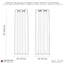 Linen Blend Blackout Curtain Panel Pair-1430981421-1430981419