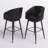 Commercial Grade Mid-Back Modern Barstool with Beechwood Legs and Curved Back-1789023621-1789023737-1789023620