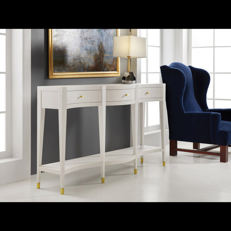 Serpentine 62'' W Console Table