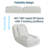 The Foldable Lazy Sofa Bed Includes 2 Soft Pillows.-982590888