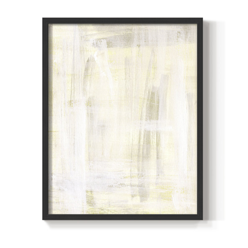«On A Sunbeam II», Noir, noir, noir, noir, H 21 po x l 17 po