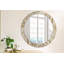 Huldar Glass Flat Wall Mirror