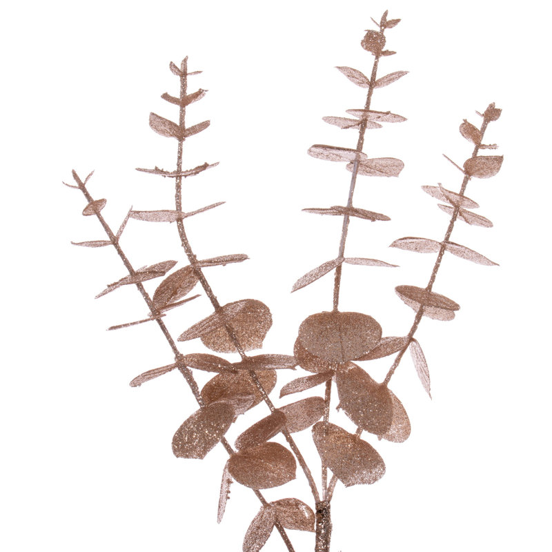 Couronne d'eucalyptus artificiel 24 po, Café au lait