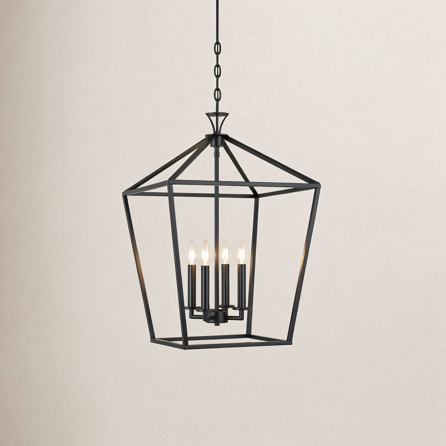Hastings 4-Light Chandelier, Classic Bronze