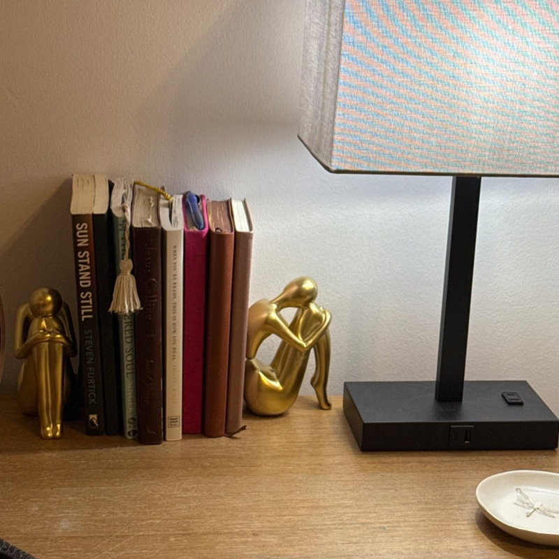Gold Book Ends, Girl Thinker Design