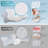 Ergonomic Neck Support Pillow For Side Back Stomach Sleepers With Pillowcase
