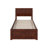  Jeinny Solid Wood Platform Bed with Matching Footboard-93820000-93819998