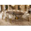 Infinity Oval Glass Dining Table