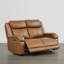 Canapé inclinable électrique en cuir véritable Zachery-733384022-733384020