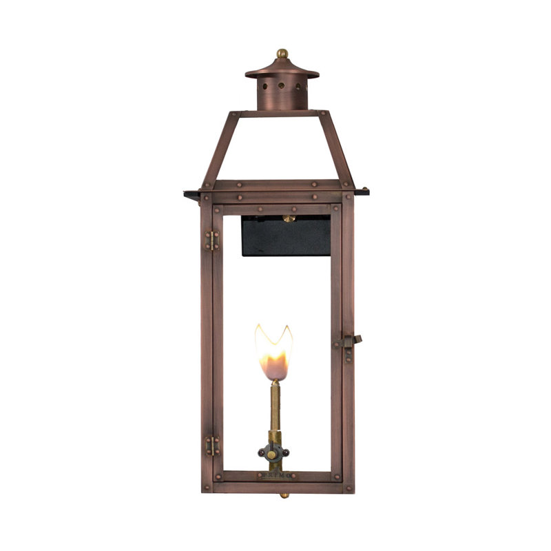 Beinville Outdoor Wall Lantern, 21" H x 9" W x 10.5" D
