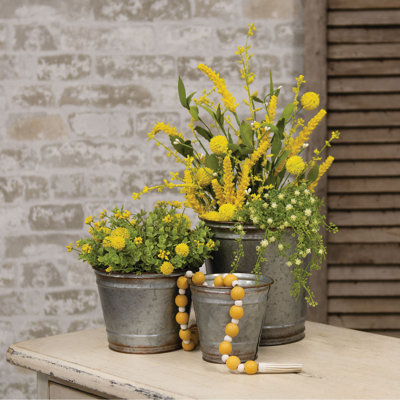 Apollonia Metal Pot Planter