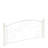 Full Size Bed Frame, White Metal, Unique Flower Structure, Stable And Quiet, 600 Lbs Limit, No Box Spring Required Metal Frame In White, Design For Stability, Easy Assembly,-2145428339