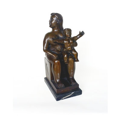 Figurine maman et enfant diweight Mahan
