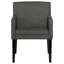 Chaise de salle à manger rembourrée Yorkshire Grey (ensemble de 2)