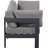 Kylis 60'' Wide Aluminum Loveseat with Cushions-61189502-61209779
