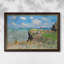 «The Cliff Walk at Pourville», 1882 - Claude Monet - Toile encadrée sur mesure-2054735189-2054735266-2054735279
