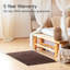Espresso Brown Medium Washable Floor Mat-1416954925