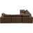 Isshak Velvet L-Shaped Sectional Reversible-87141433