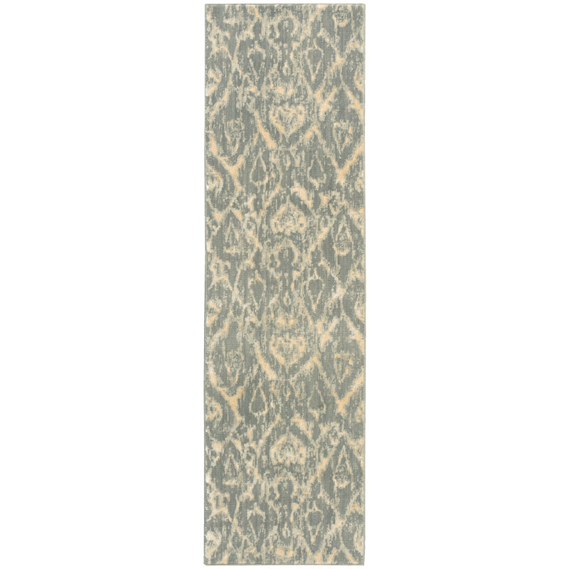 Huntingtown Ikat Indoor Rug, Runner 2'3" x 8'