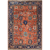 Serapi One-of-a-Kind 4' 3" X 6' 2" Hand Knotted Area Rug