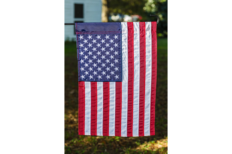 American 2-Sided Nylon Garden Flag