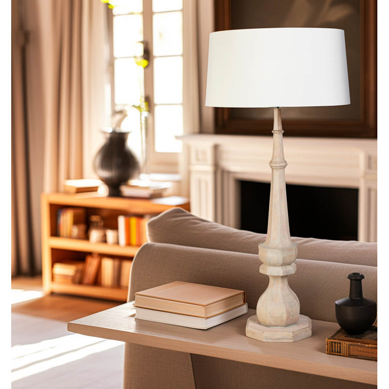 Artisans Solid Wood Table Lamp