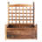Alitta Handmade Wood Elevated Planter