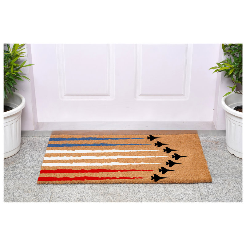 Patriotic Skies Doormat, 24" x 36", 24" W x 36" L