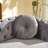 Velvet Chesterfield Sofa With Round Pillows