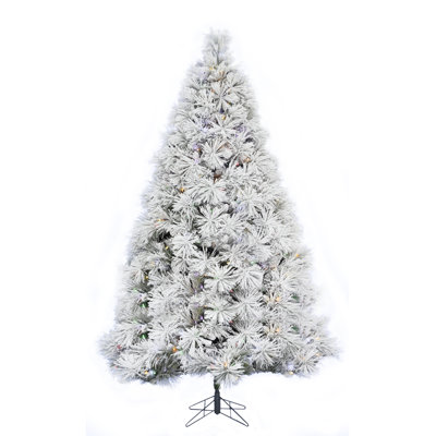 Lighted Pine Christmas Tree