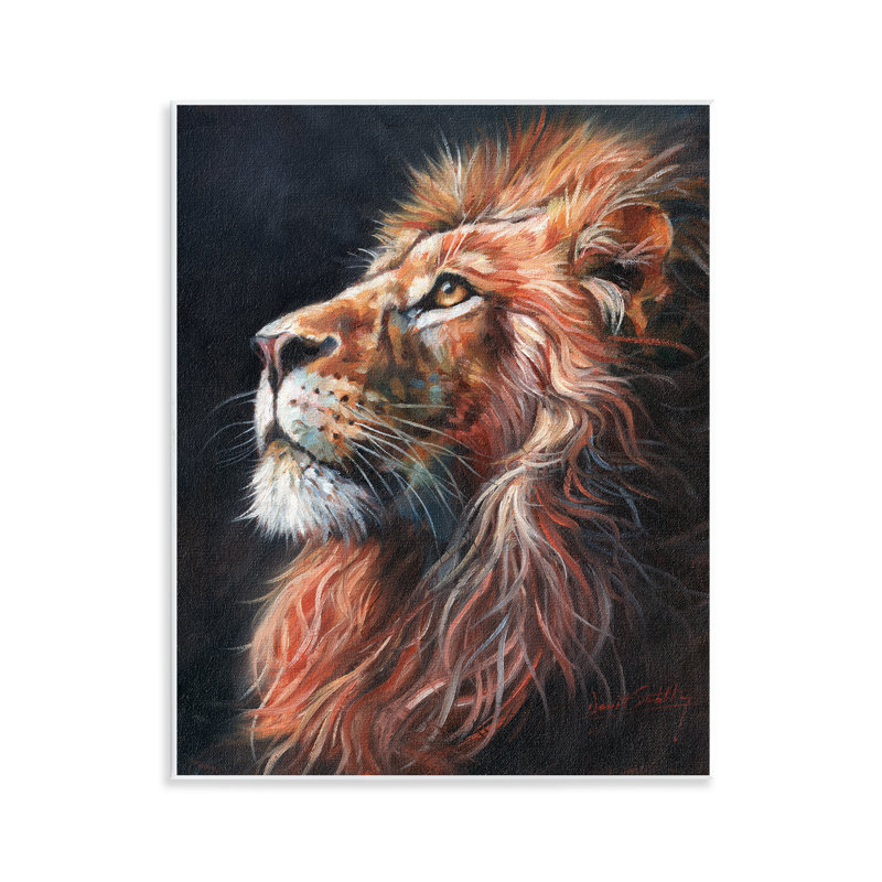 Plaque murale Look of the Lion, design par David Stribble