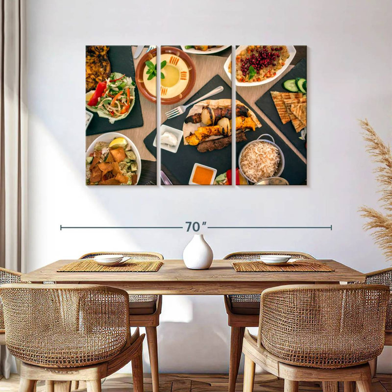 Cuisine libanaise Yarlin, H 36 po x l 57 po