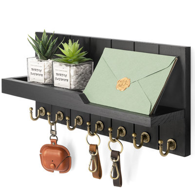Decorative Key and Mail Holder for Wall