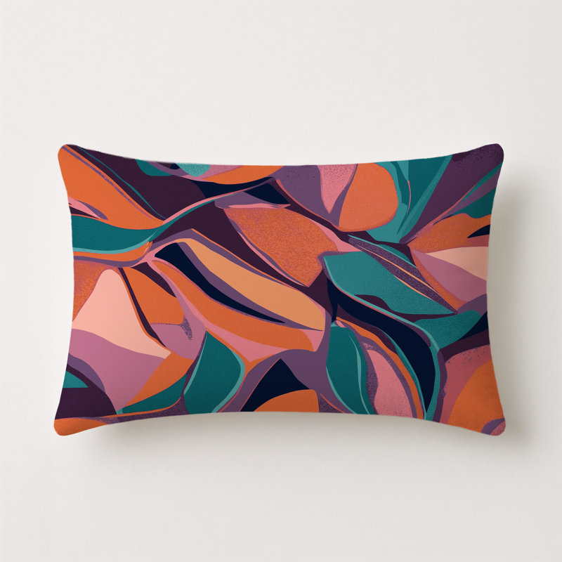 Coussin décoratif intérieur et extérieur Spectrum Charge, Rectangle 18"H x 25"W