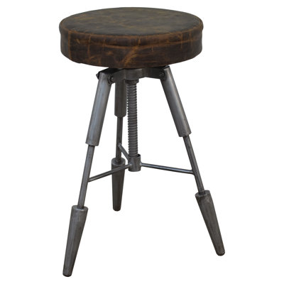 Aaronisha Height Adjustable Bar Stool