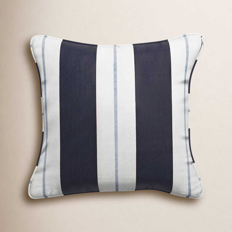 Coussin décoratif Gazelle, Bleu, 16 po x 16 po