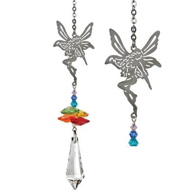 Cristal fantaisie arc-en-ciel fée