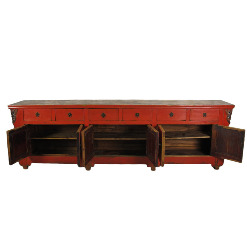 Asian Classic 111'' W Solid Wood Sideboard