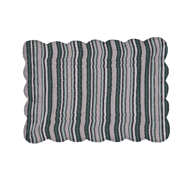 Ensemble de 6 napperons en coton matelassé Braelyn