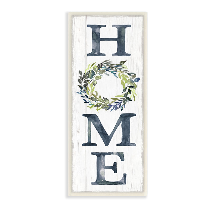 Guirlande Home, H 7 po x l 7 po x P 0,5 po, Toile