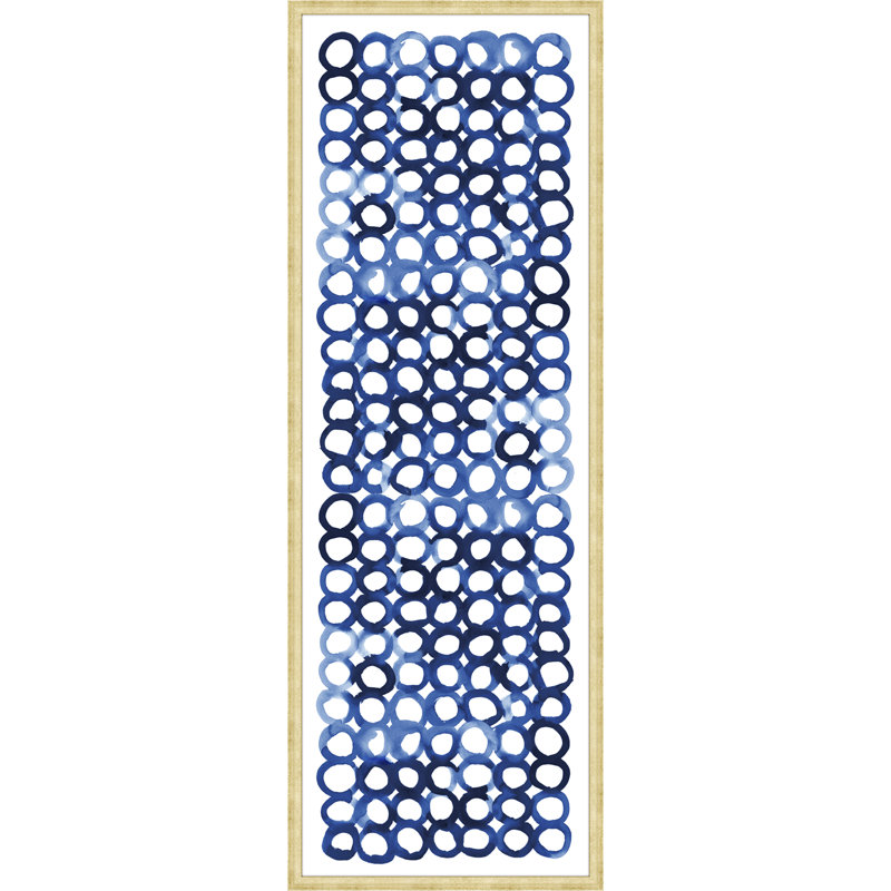 " Phases Blue " Painting Print