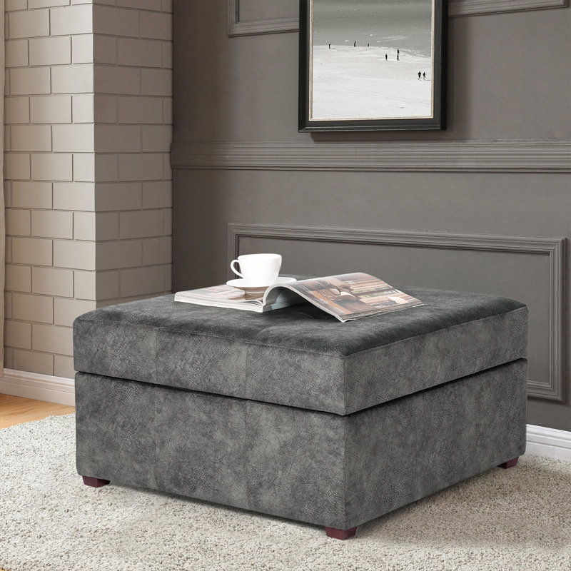 Latitude Run® Mylo Tufted Storage Ottoman Reviews Wayfair Canada