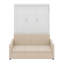 Grand lit escamotable avec coussin-121087764