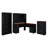 Huckins 4 Piece Computer Desk Office Set-193100205