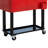 Outsunny 80 QT Rolling Cooling Bins Ice Chest On Wheels Outdoor Stand Up Drink Cooler Cart For Party-116843016